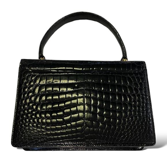 GUCCI Vintage SUPER RARE Crocodile Top Handle STUNNING Bag - Picture 16 of 16